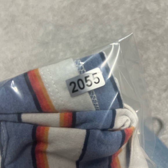 Marine Layer Polo Shirt Men's Larger Re-Spun High Softness Fabric Multi Stripe - Picture 8 of 8